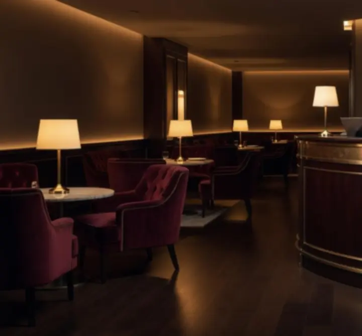 Recepție elegantă într-un club restaurant cu sală privată